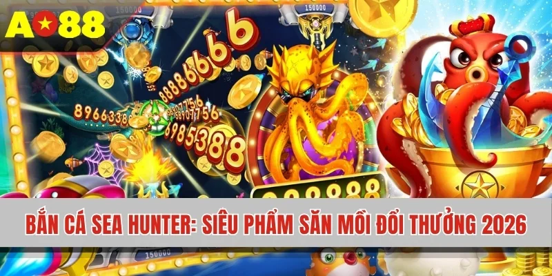 Bắn Cá Sea Hunter - Siêu Phẩm Săn Mồi Đổi Thưởng 2026