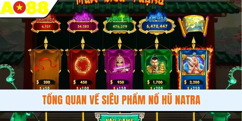 Tổng quan về siêu phẩm nổ hũ Natra